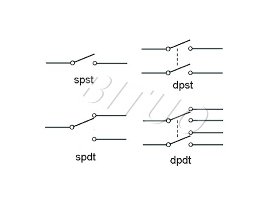 Nota Tarjeta postal Hacia arriba 3PDT Switches - Professional Manufacturer Bituoelec