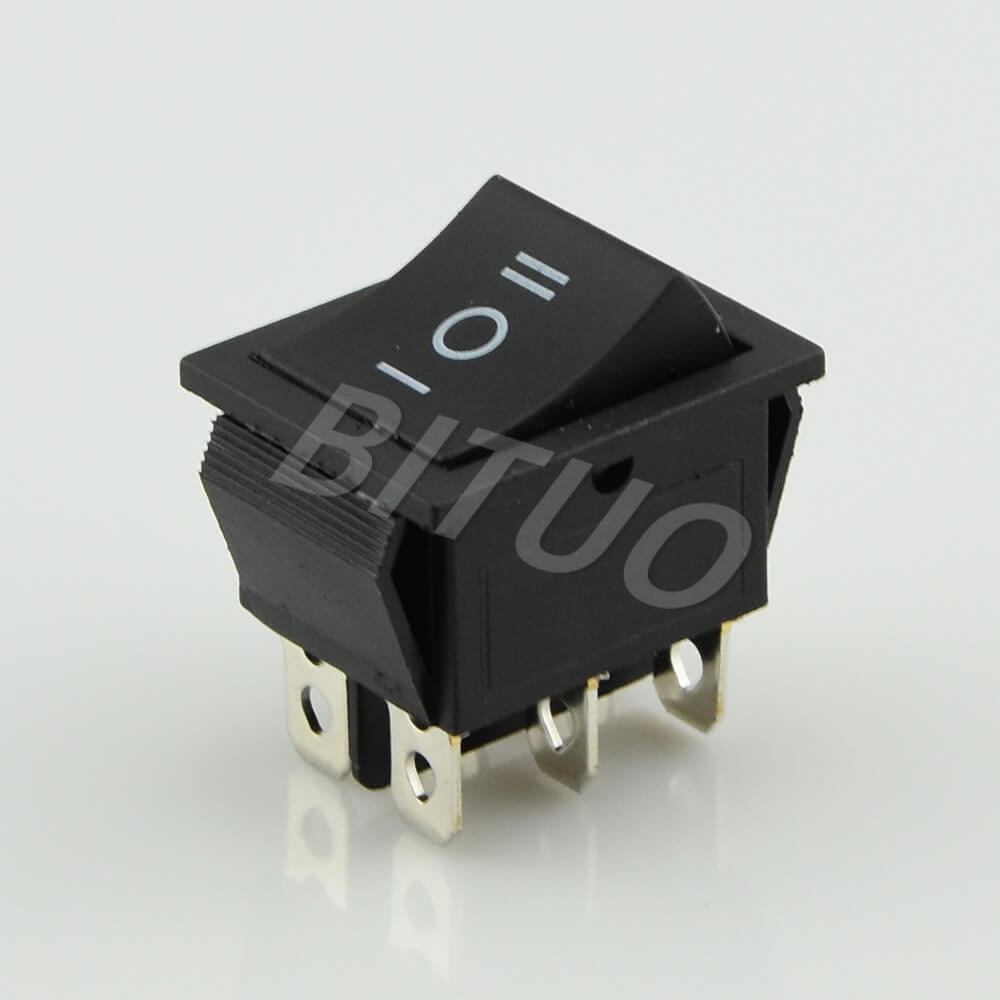 Bituoelec | DRS-203/213/223 Dpdt Momentary Rocker Switch