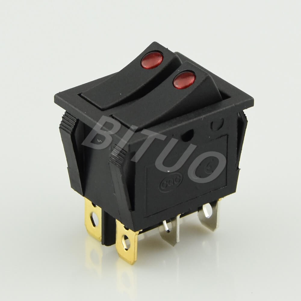 Bituoelec | DRS-2101EN Dpst Rocker Switch