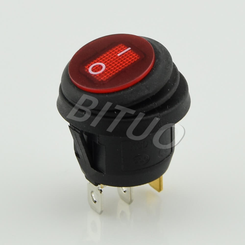 Waterproof Round Rocker Switch Professional Producer Bituo