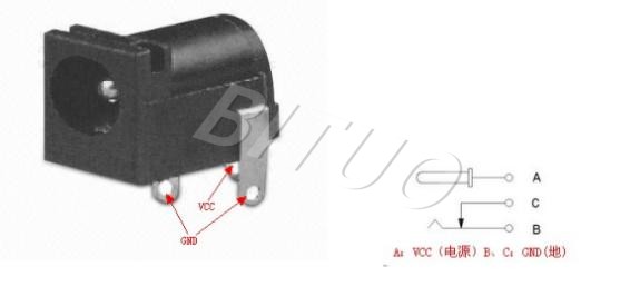 DC power connector installation method
