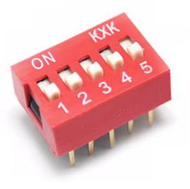 How does the DIP switch work