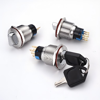 Double-Pole Key Switches