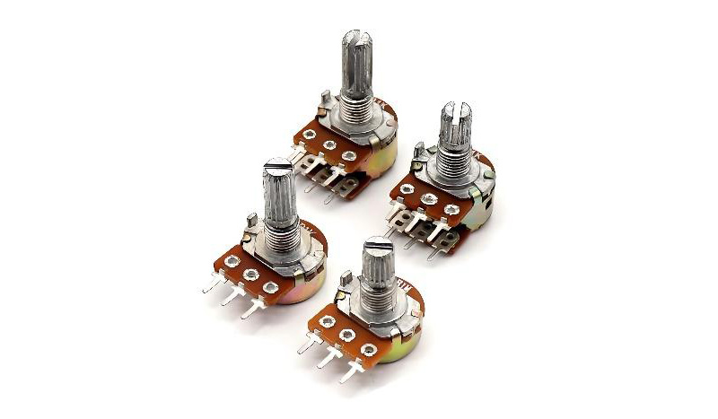 Coarse Splined Control Shafts and Knobs