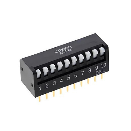 Slide and Piano DIP Switches