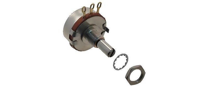 Solid Shaft Control Shafts and Knobs