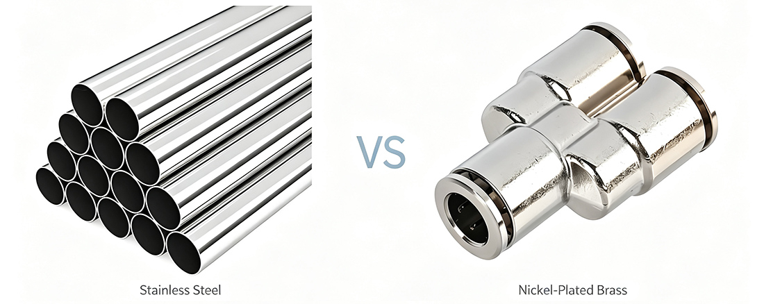 Stainless Steel vs. Nickel-Plated Brass