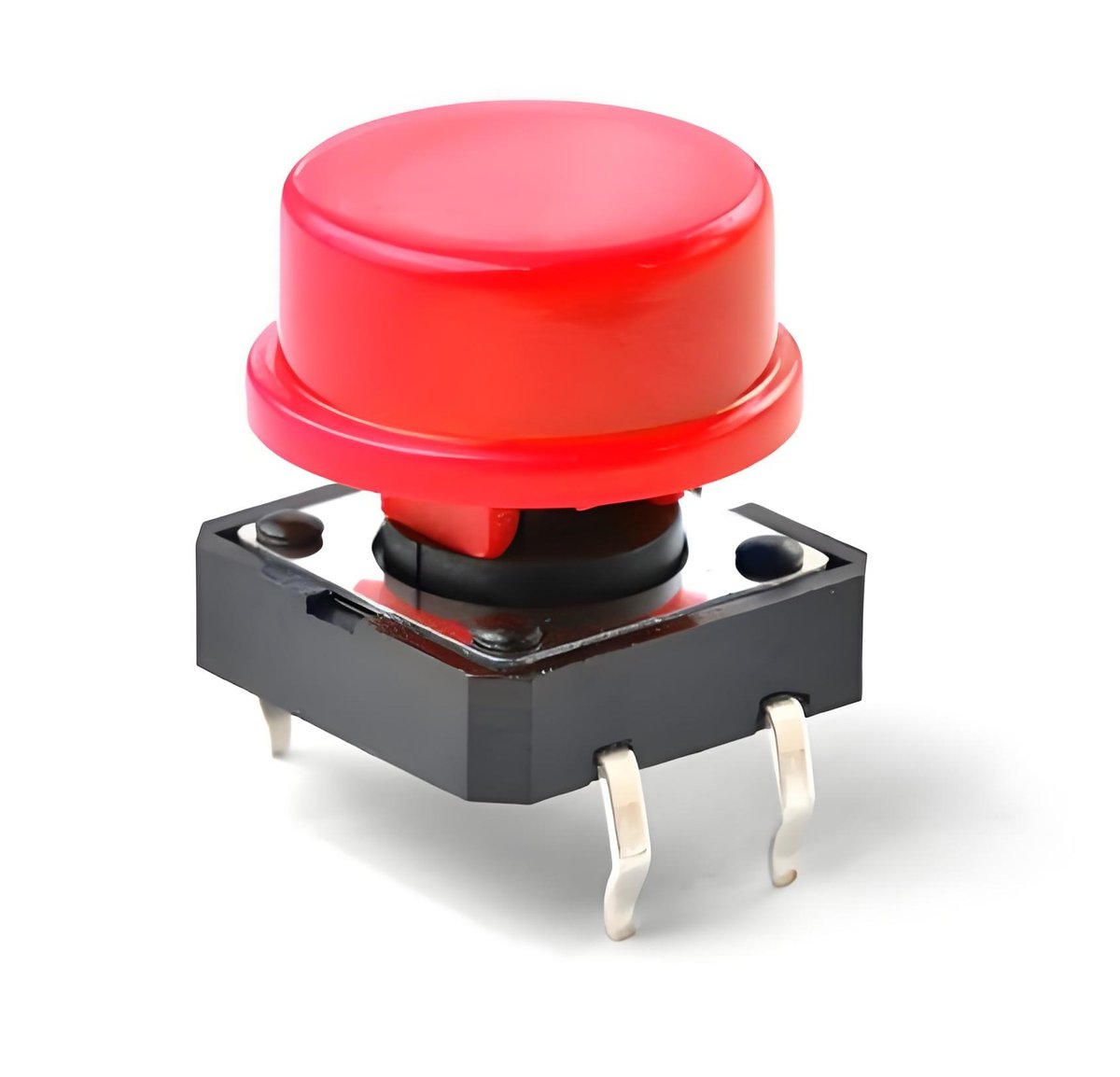 RC filter and Schmitt trigger hardware debounce circuit for switch inputs