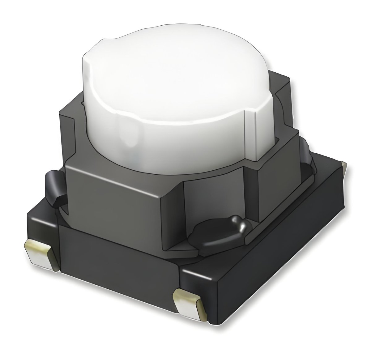Tact switch and rotary encoder inputs that require debounce on a PCB